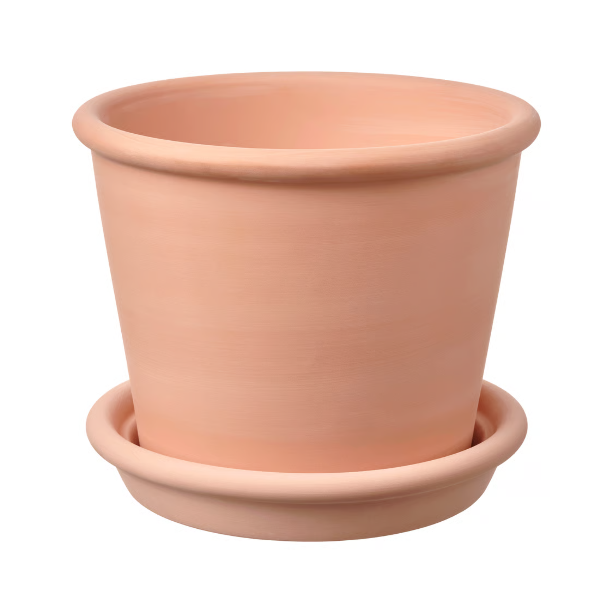 Terracotta Pot with Saucer